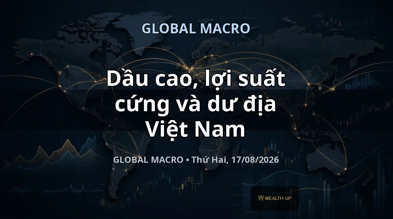 Global Macro 17/08/2026 — Dầu cao, lợi suất cứng và dư địa Việt Nam