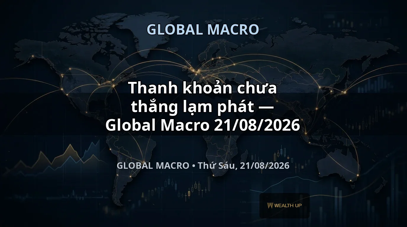Thanh khoản chưa thắng lạm phát — Global Macro 21/08/2026