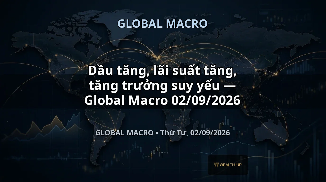 Dầu tăng, lãi suất tăng, tăng trưởng suy yếu — Global Macro 02/09/2026