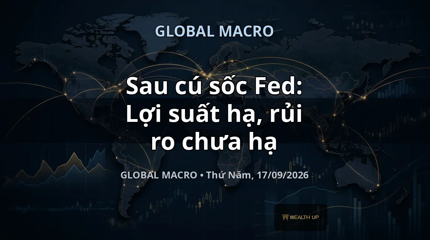 Sau cú sốc Fed: Lợi suất hạ, rủi ro chưa hạ