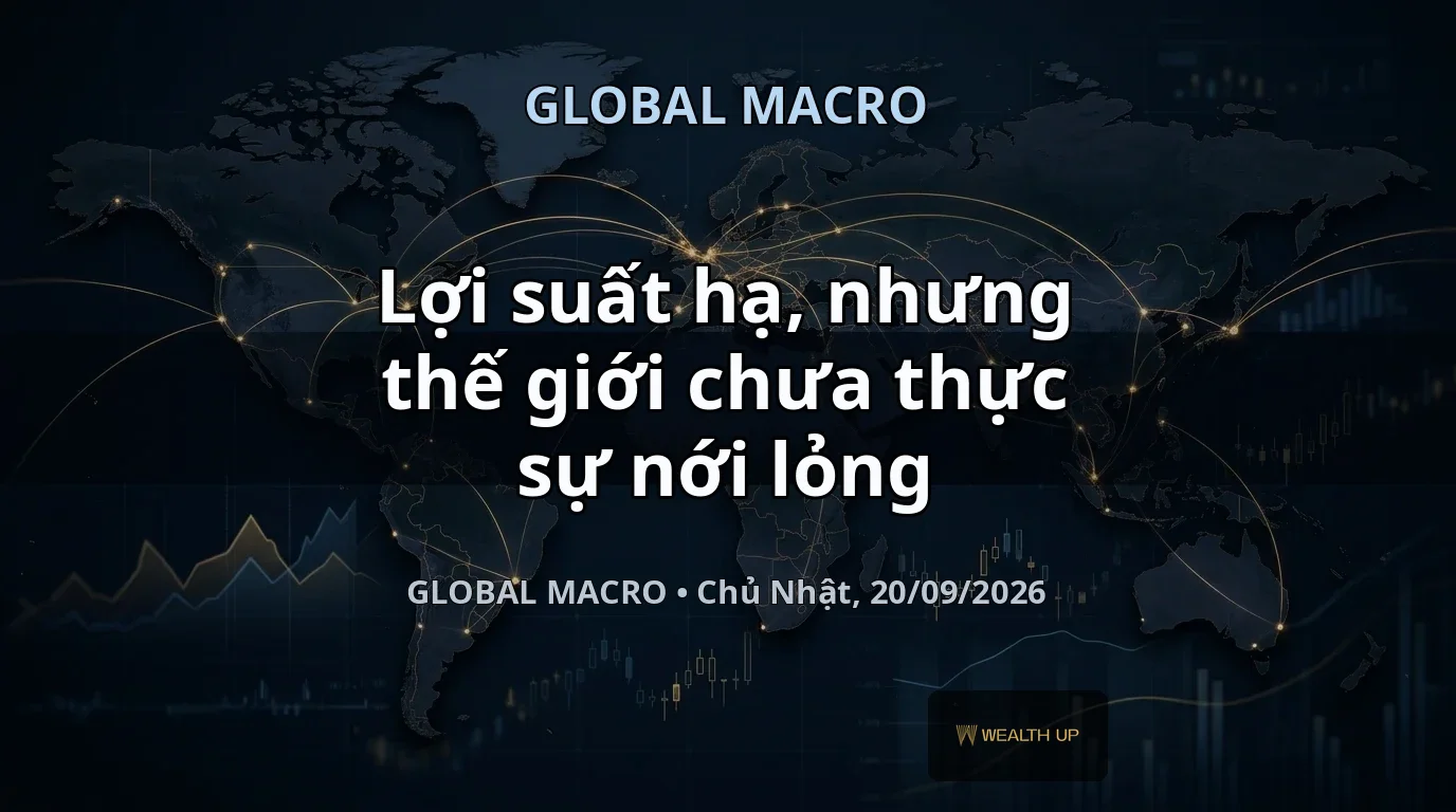 Lợi suất hạ, nhưng thế giới chưa thực sự nới lỏng
