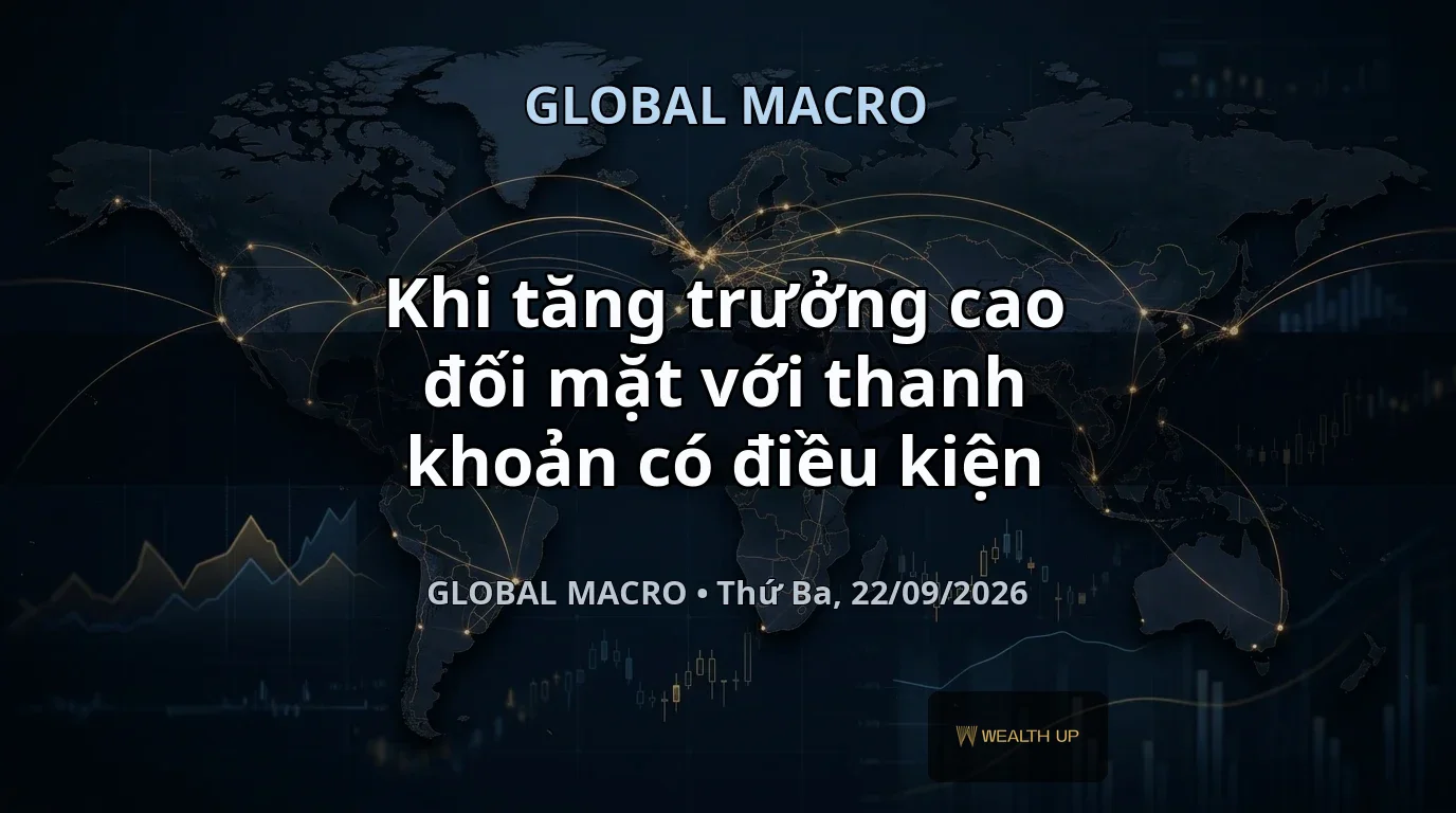 Khi tăng trưởng cao đối mặt với thanh khoản có điều kiện