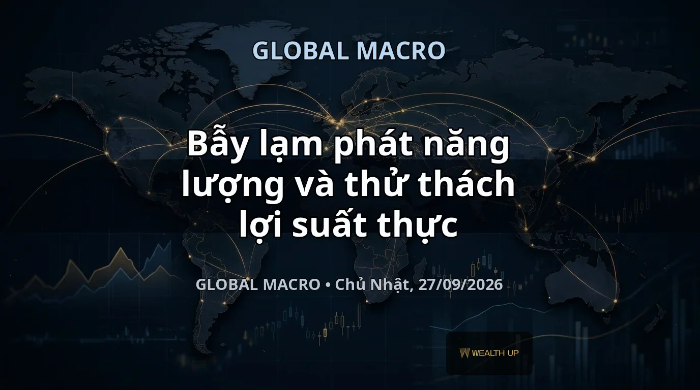 Bẫy lạm phát năng lượng và thử thách lợi suất thực