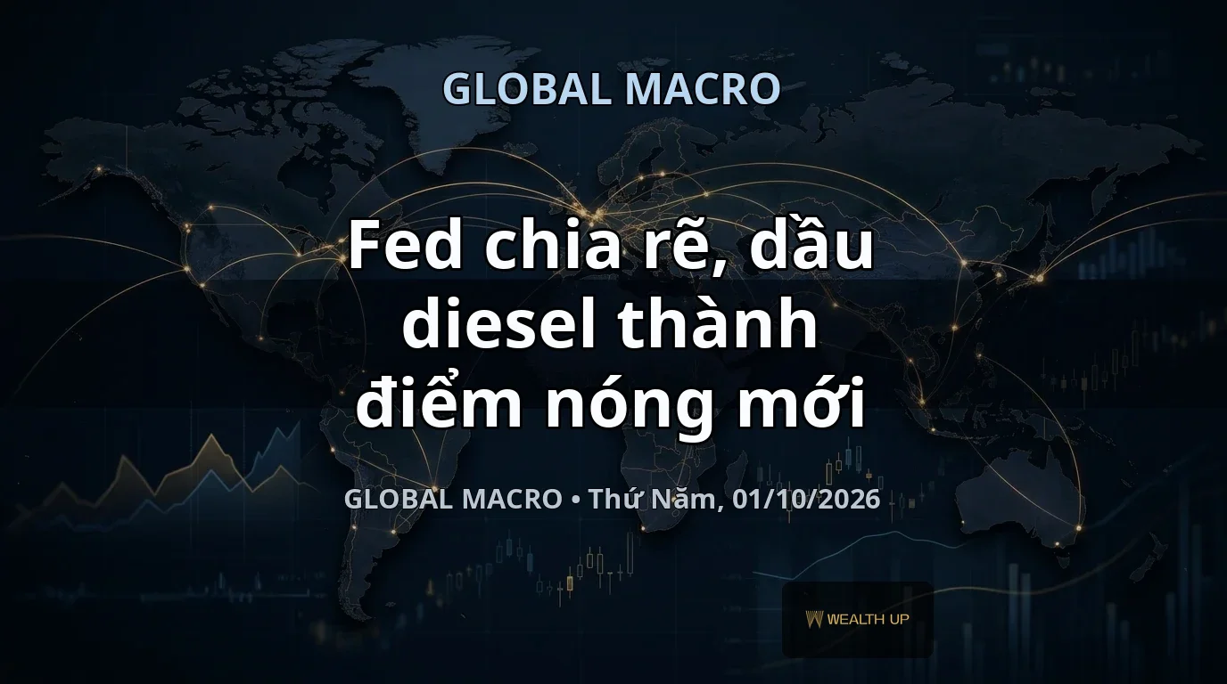 Fed chia rẽ, dầu diesel thành điểm nóng mới