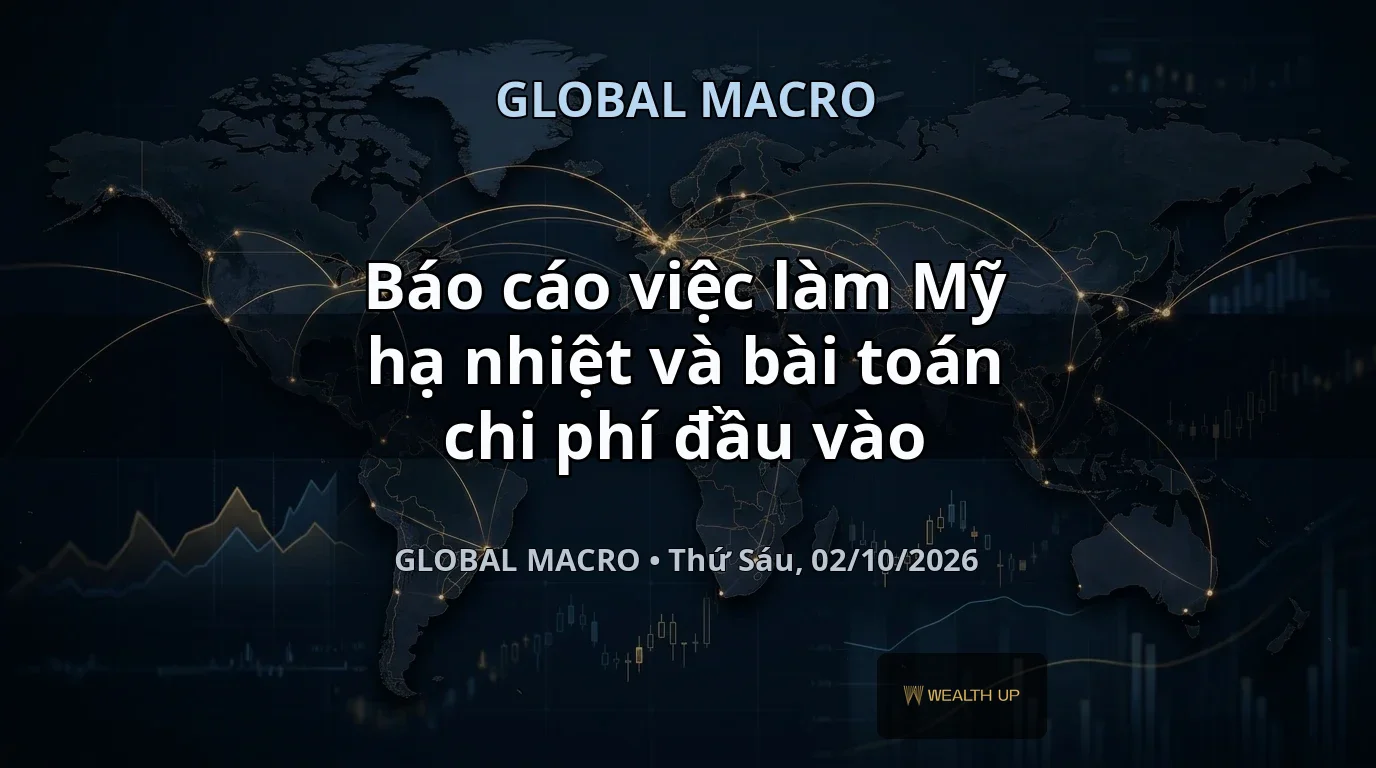 Báo cáo việc làm Mỹ hạ nhiệt và bài toán chi phí đầu vào