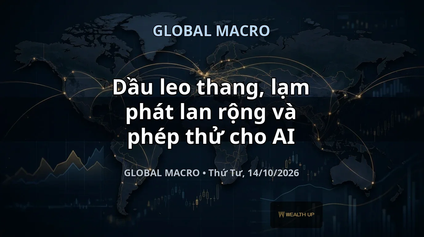 Dầu leo thang, lạm phát lan rộng và phép thử cho AI