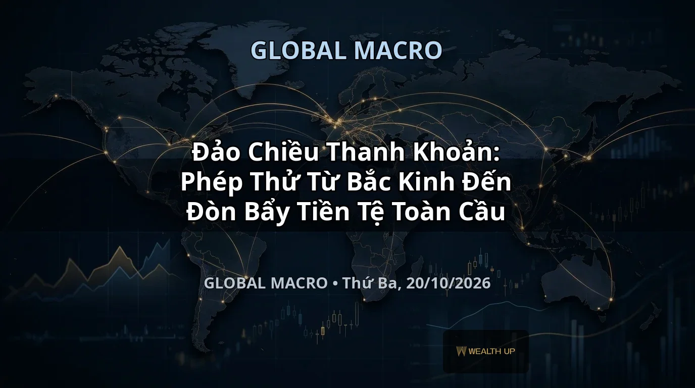 Đảo Chiều Thanh Khoản: Phép Thử Từ Bắc Kinh Đến Đòn Bẩy Tiền Tệ Toàn Cầu