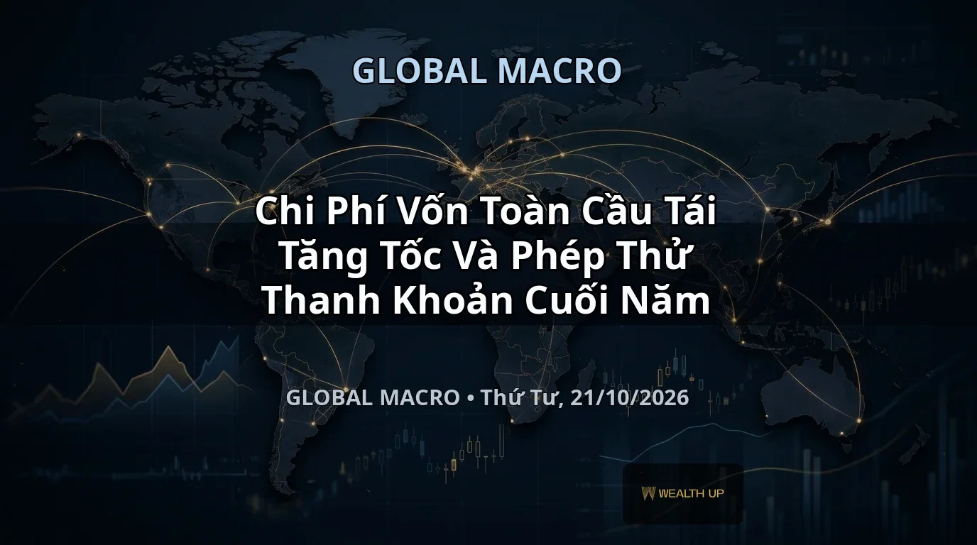 Chi Phí Vốn Toàn Cầu Tái Tăng Tốc Và Phép Thử Thanh Khoản Cuối Năm