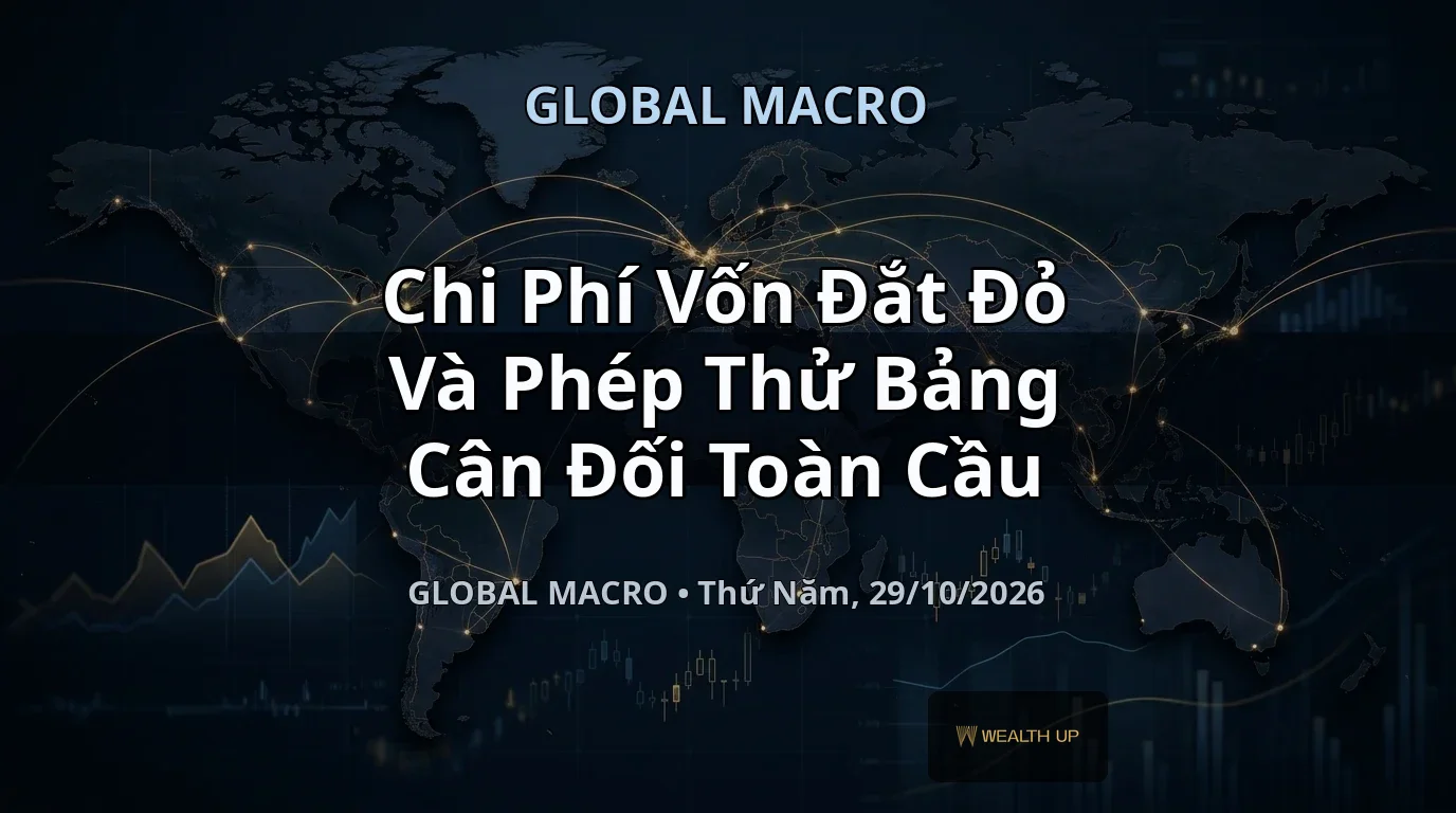 Chi Phí Vốn Đắt Đỏ Và Phép Thử Bảng Cân Đối Toàn Cầu